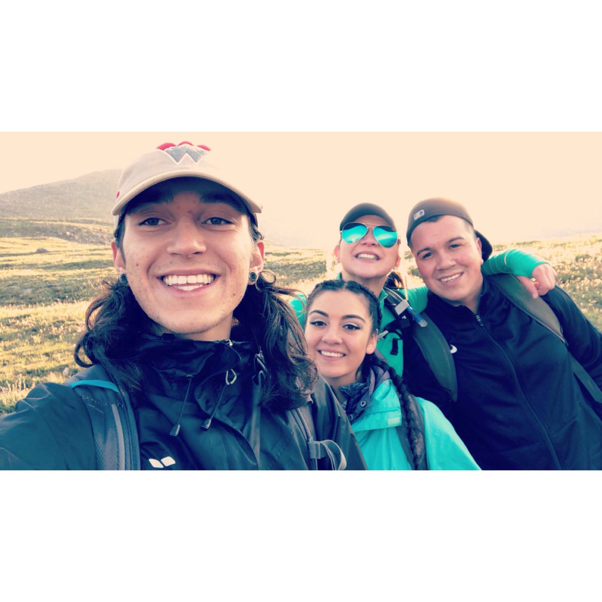 Hiked Mt. Bierstadt yesterday with some of the gang🤙🏽⛰ #Colorado14ers