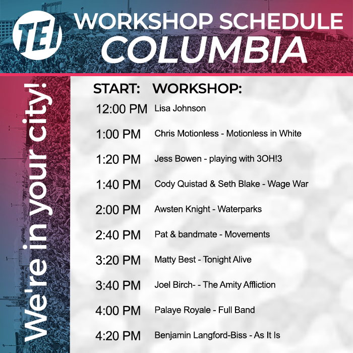 thinktei's tweet photo. Columbia! See you soon at a TEI workshop. Tent info coming soon! https://t.co/JPWaryb4xH