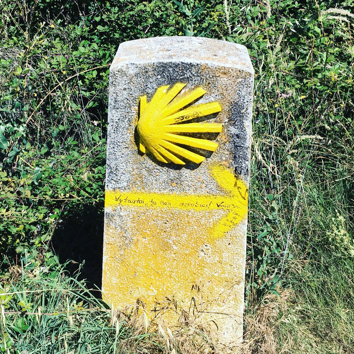 IolandaLopezIg's tweet photo. Mismas señales, caminos diferentes #3etapafinished #dura #rompepiernascontinuo #frío intenso #mountaisarecalling #seguimos #caminodesantiago #runner #ultrarunning #hardandfun 😅#femeninosinlimitesrunandlive @vapianobarcelona seguimos https://t.co/QN1Q2zfW8O