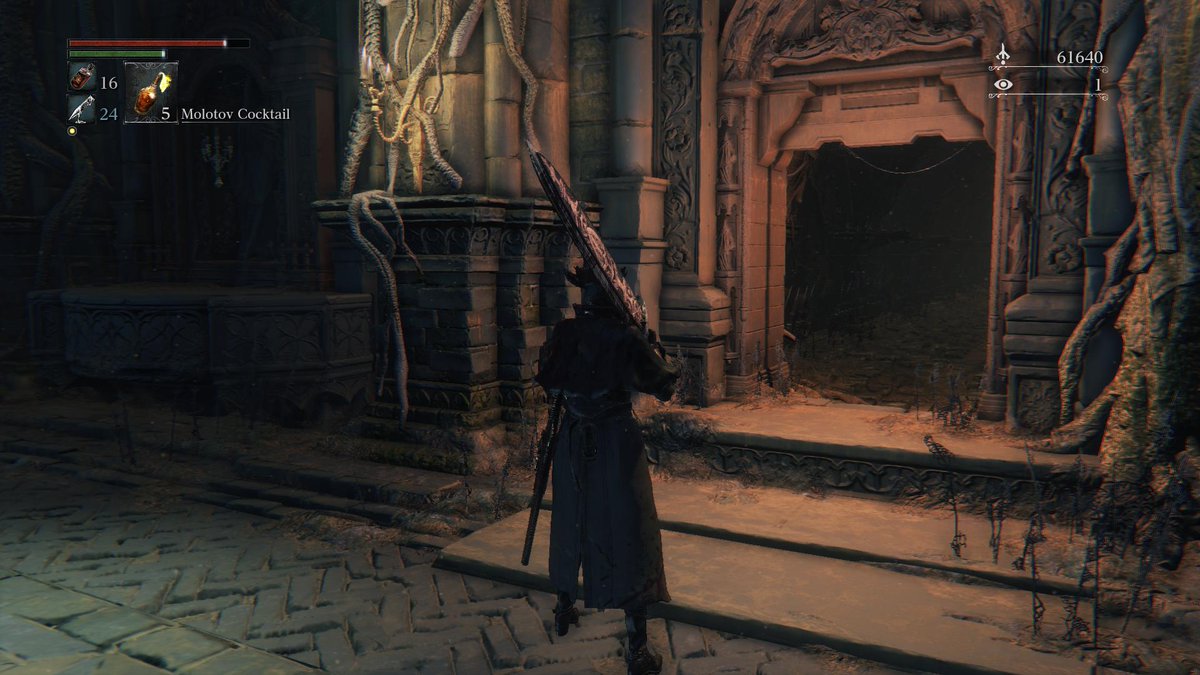 Was going through a Loran dungeon when I noticed my amount of echoes and  insight. I also posted this on twitter but I felt it belonged in here more.  : r/bloodborne