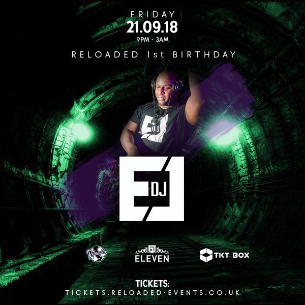 And that headliner would be none other than Bassline pioneer and true legend, man like @EJfromWolves ! This is a special moment for us to be able to bring this guy to you for our first birthday, a hero to the scene! Expect nothing but pure vibes from the man himself🎂🎂🎂