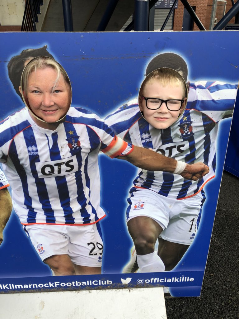 EntirelyRobert's tweet photo. What a smashing day at @OfficialKillie open day, meeting the players and the gaffer was great. #KillieOpenDay https://t.co/dPgqzwho4m