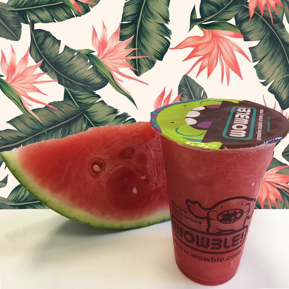 CCVialiaMalaga's tweet photo. ¡Refréscate este domingo con un #Wowble de sandía 100% natural de nuestro @WowbleBubbleTea! https://t.co/2lVJSZkJHt
