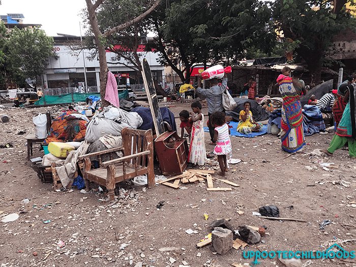 When a home is demolished, years of effort to set up a dignified life come crashing within seconds. How do you think it impacts children? Need to talk about #ForcedEvictions #UprootedChildhoods #childprotection #HousingForAll bit.ly/2NXJz5I
