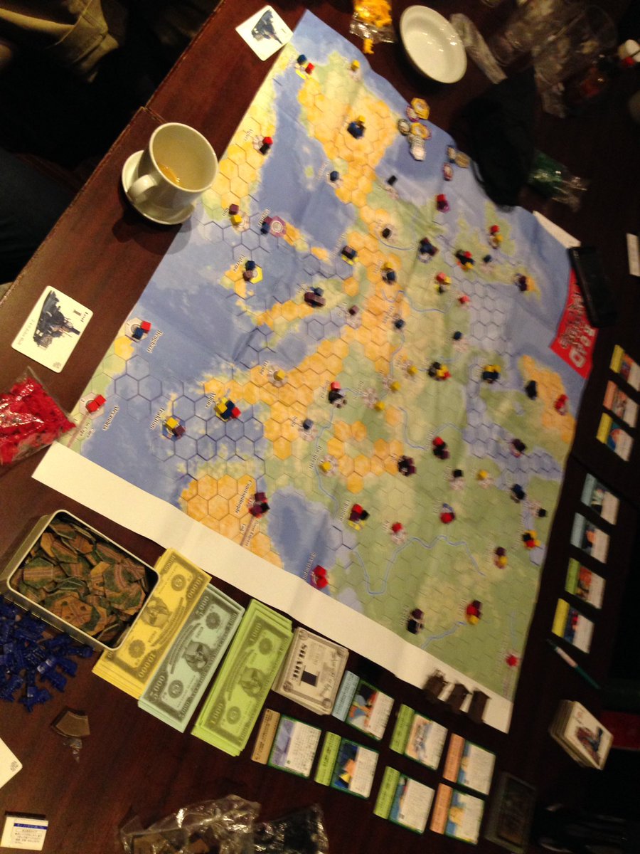 2018/07/29 月末ボードゲーム会「レイルロードタイクーン」 Togetter [トゥギャッター]