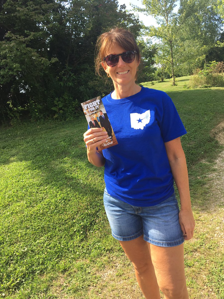 DeWineHustedOH's tweet photo. Thanks to @brynstepp for organizing volunteers and walking in Vinton County for yesterday's #SuperSaturday! https://t.co/Fb7slb2XNb