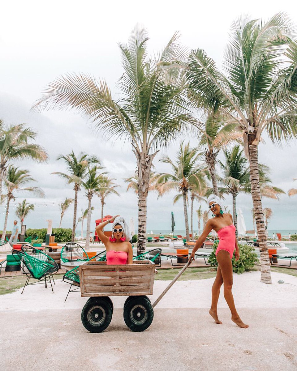 Enjoy the perfect getaway with your favorite people – poolside cocktails while taking in ocean views, strolls on our immaculate beaches, and dine on the delicious authentic flavors of Mexico in our gated resort. || #AndazMayakoba #PlayadelCarmen