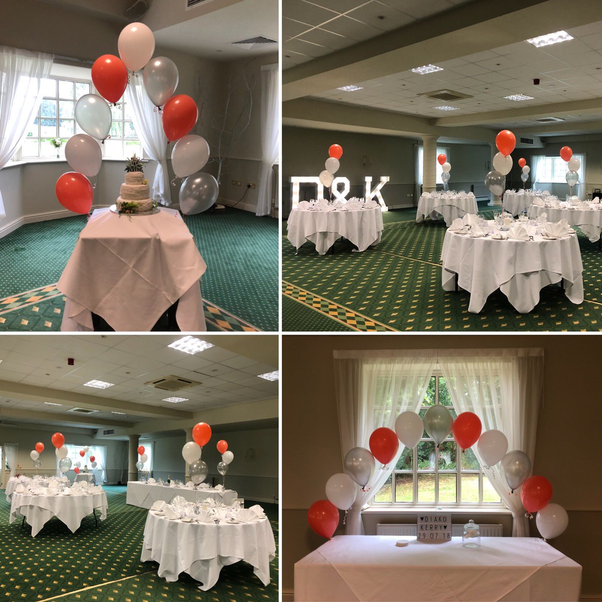 BalloonsBeyond_'s tweet photo. Coral coloured displays for today’s wedding at Hall Garth Hotel, Golf and Country Club 🎈🥂💍 #wedding #balloons #weddingballoons #weddingcake #coral #weddingreception #darlington #countydurham #hallgarthhoteldarlington https://t.co/OhF2VfZbMU
