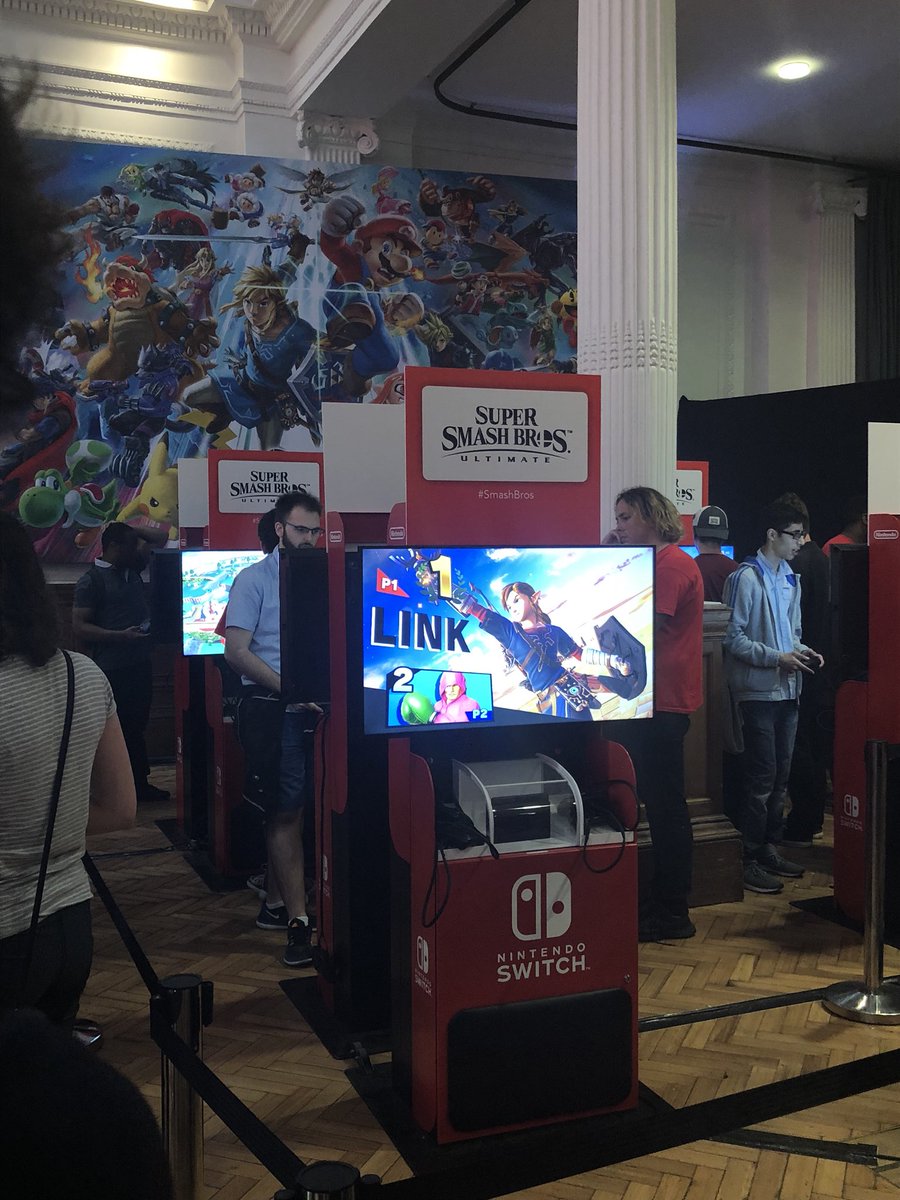 BushidoNetwork's tweet image. Got to play Super #SmashBros Ultimate at @NintendoUKVS. Mewtwo is bae ❤️#NintendoUKVS