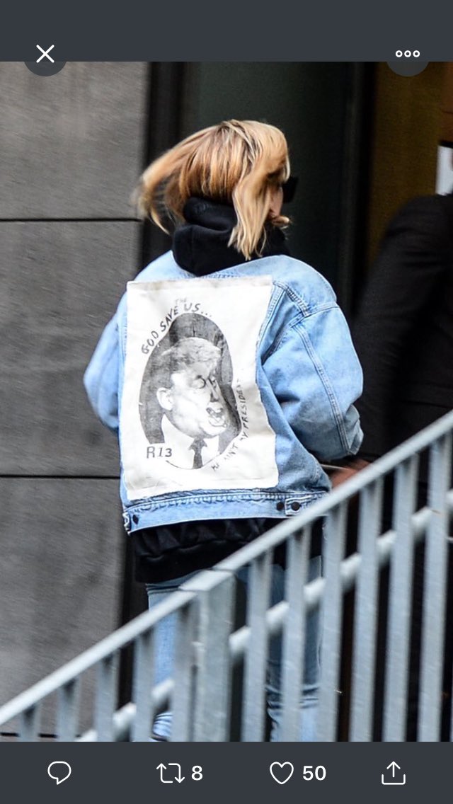 latshaimvu's tweet photo. @haileybaldwin is rAcIsT!! She’s a trump supporter! Stfu. https://t.co/3XiRXOfFCm