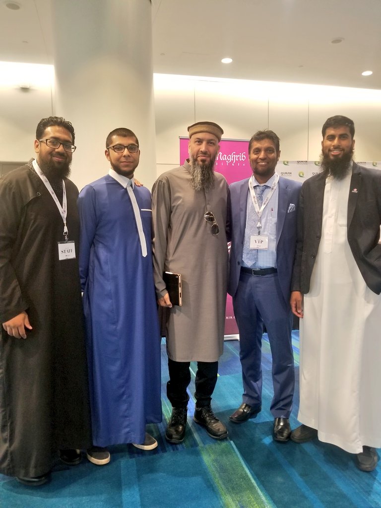 HodanTV's tweet photo. Attending @almaghrib's #Ilmfest2018 in #Toronto sponsored by @HCICanada 
Proud to see @NavaidAziz discussing #domesticviolence as unacceptable in #Islamic communities. #Education #Empowerment #Change https://t.co/fXUa5lCjqE