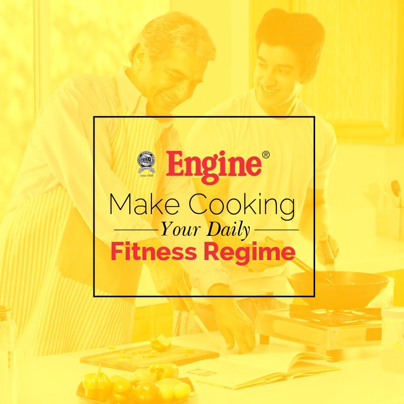 EngineBrand's tweet photo. Make Cooking Your Daily Fitness Regime with Engine Brand Pure Edible Oils. Come let’s take your passion of cooking to next level with #EngineBrand. #PurestOil #organic #natural #EdibleOil #mustardoil #RiceBran #RiceBranOil #happysunday #lowcholesterol #zerocholesterol https://t.co/1c5D1mDJyg