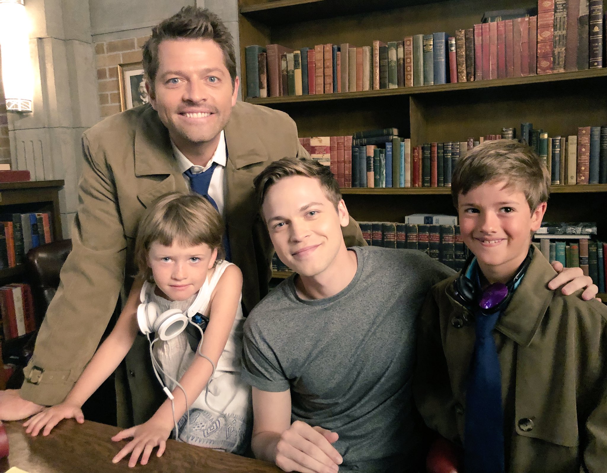 Misha Collins on X: "My son and Maison and West came to set! @Alex8Calvert  https://t.co/nmeJkuiIOX" / X