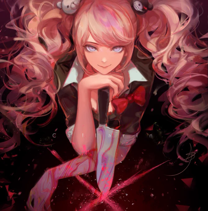 - 絶望の女王 -
江ノ島 盾子
Enoshima Junko, Queen of Despair.

#Danganronpa #ダンガンロンパ 