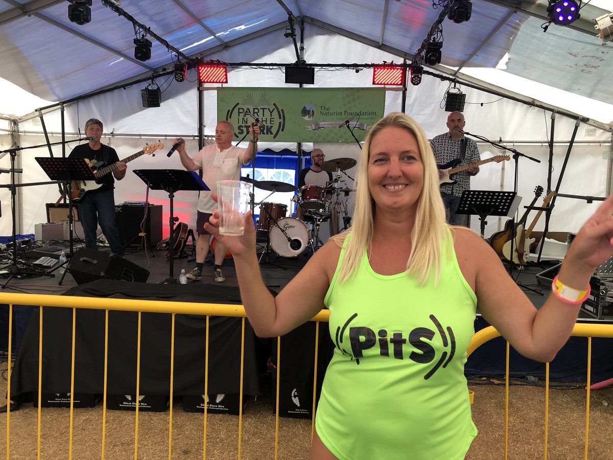 natfound's tweet photo. Our very own band Brocken Hurst & Co keeping us uplifted in this damp weather. #livemusic #partyinthestark #PitS18 #musicfest #livebands #dancinginthebuff https://t.co/UCSMP4Cpyy