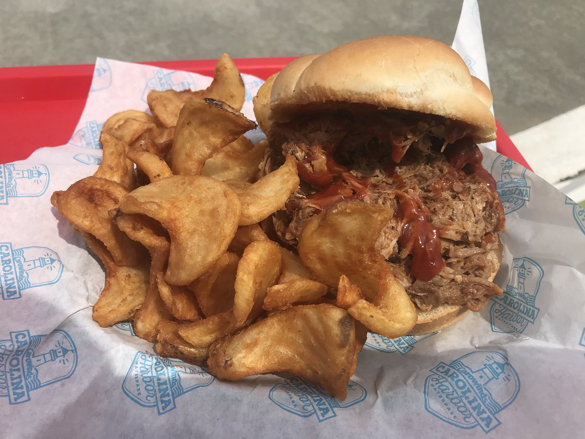 Take your pick: which would you rather have for lunch? Fried 🍤 or BBQ pulled pork? @carowindschef <a href="/Carowinds/">Carowinds</a> @BrandonStoff <a href="/Lisa_Stryker/">Lisa Stryker</a> @LanaB39 <a href="/popistheman/">Butch Bennett</a> <a href="/saraexploring/">ExploringwithSara</a> <a href="/TheCLTRose/">The Charlotte Rose</a>