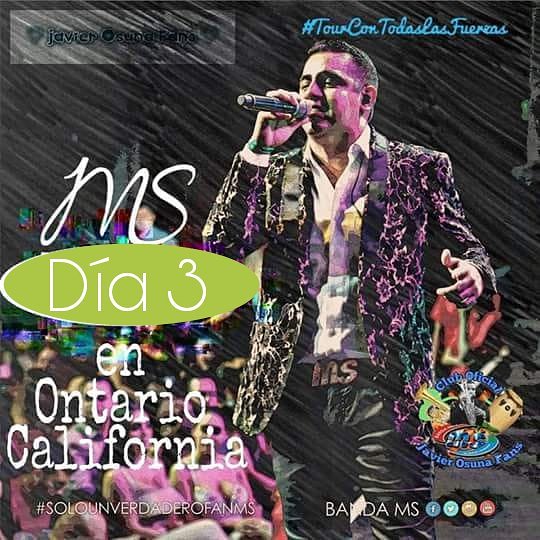 GrissRamirez4's tweet photo. 🚫HOY🚫
💜💜29 DE JULIO💜💜
Llega @bandamsoficial 🎤 con su #TourConTodasLasFuerzas 🤠ONTARIO CALIFORNIA🤠
NO TE QUEDES FUERA Y SE PARTE DEL #TourConTodasLasFuerzas💯
@chirasms 🎤
@BANDA_MS
@LizosMusic 
@JavierOsunafans
#TourConTodasLasFuerzas  
#JaviercitasMasFuertesQueNunca https://t.co/DLVqtJemkL