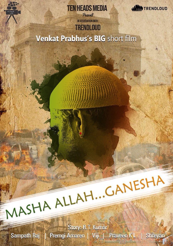ThalapathyPand6's tweet photo. Thalaivaa @vp_offl  your short film #MashaAllahGanesha super sir vera level this not a short film it is  small film https://t.co/gNoG3CgprG