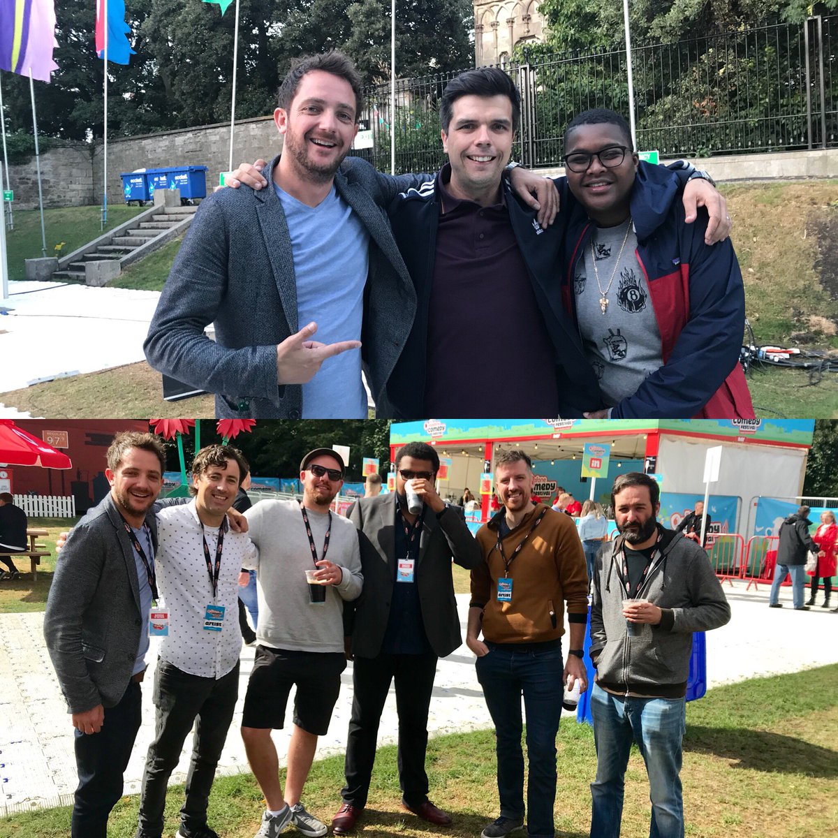 dobcomedy's tweet photo. Such a great weekend at #VCF2018 🎪 I had three class shows and audiences &amp; worked with some incredible live comics! Huge thanks to @SorchaPR, all the amazing staff at @aikenpromotions &amp; @vodafonecentrestage for looking after us all so well! #vodafonecomedyfestival https://t.co/m5Z4GHiMRO