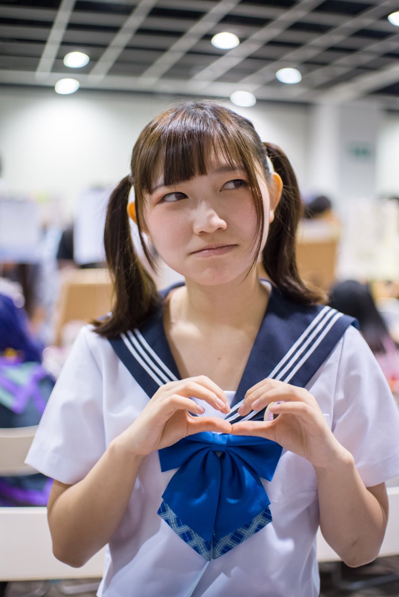 B11u3's tweet photo. 何この可愛い生物… #CP05 #ACGHK2018 #ACGHK #アイドル https://t.co/1Zr2akvMWf