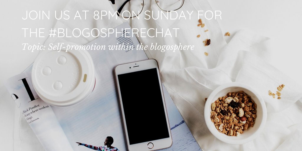 bcreatoruk's tweet photo. The #BlogosphereChat returns in just one hour! Topic: Self-promotion within the blogosphere https://t.co/xEIF69olr0