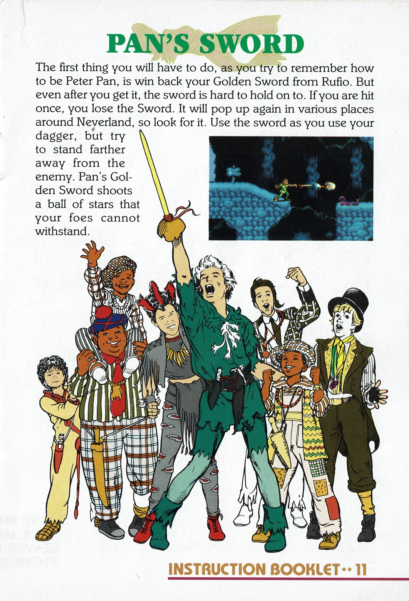 VideoGameArt&Tidbits on X: From the instruction booklet ~ Hook (SNES).   / X