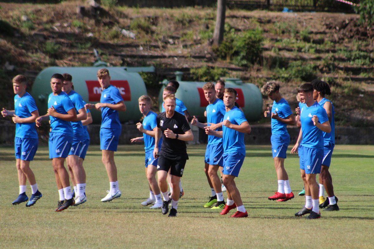 FkUsti's tweet photo. Dnes jsme v Ústí přivítali juniorský tým @htafcacademy 
Few pictures from today´s training of youth team @htafcdotcom https://t.co/vChd1nfV6Z