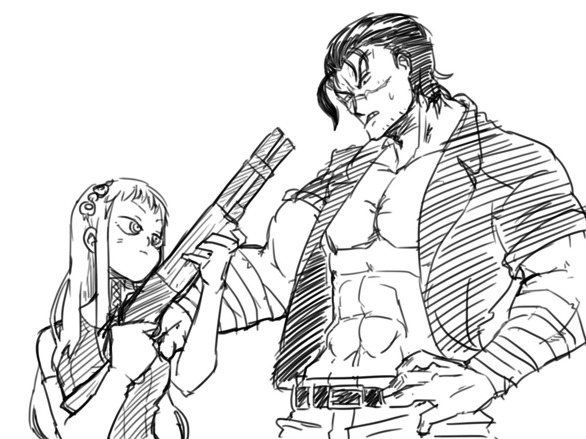 逆鬼好き～ムキムキ描くの超楽しい～
銃はワカラン 