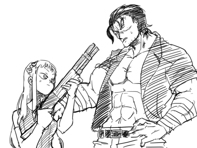 逆鬼好き～ムキムキ描くの超楽しい～
銃はワカラン 
