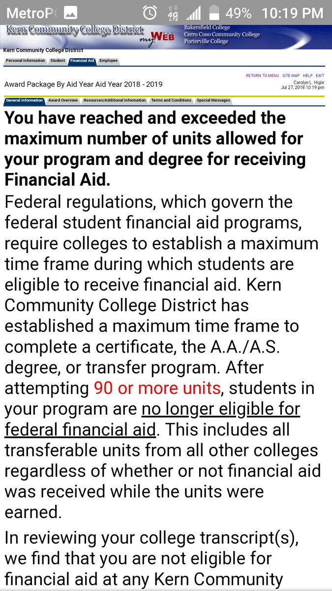 CarolynHigle's tweet image. @TheEllenShow Is it possible to help me finish college? I just need my books covered. I'm just 8 away. #maygrad, #20yeardegree, #gottafinishmydream