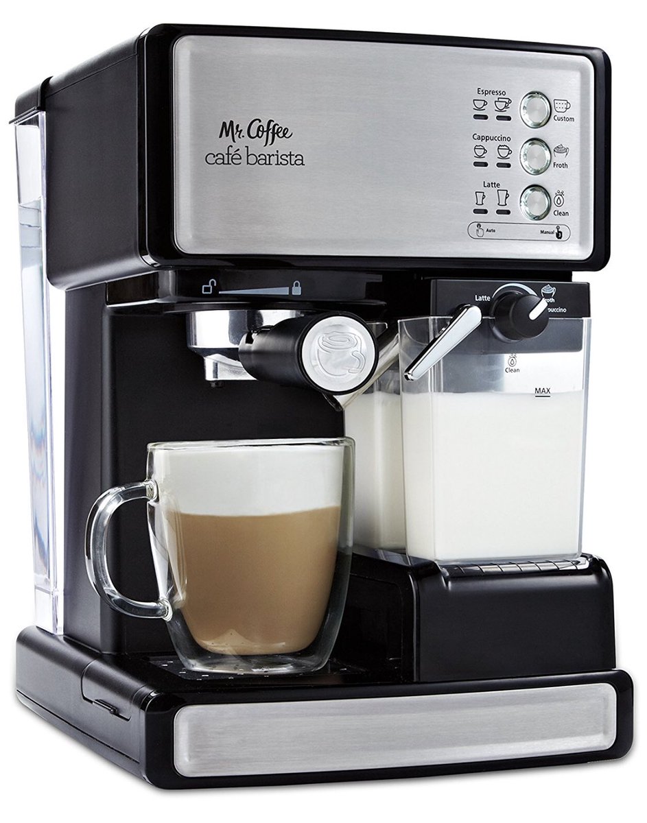icafei's tweet photo. السحب على آلة القهوة من شركة Mr coffee لصناعة الاسبريسو والكابتشينو
* الشروط :
- رتويت
- متابعة : @i3bodm
* بالتوفيق للجميع. https://t.co/tc2YzyvRgq