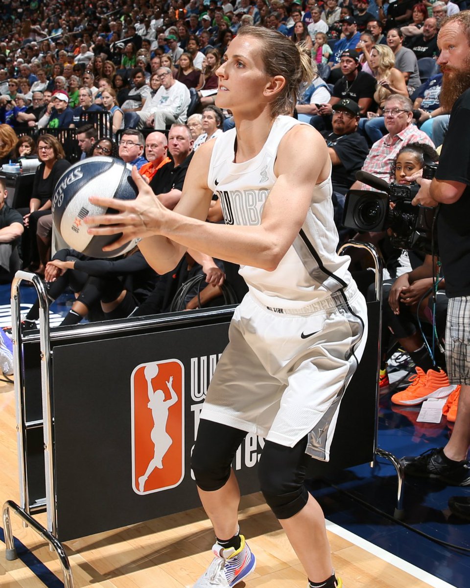 WNBA's tweet photo. Yesterday's #WNBA3Point contest was about much more than going back-to-back for @alliequigley, who is donating the $10,000 prize to the Patrick Quigley Foundation, named after her late father. ❤️

@macsmith413 writes 👉 https://t.co/aCn2wxGNMc https://t.co/StCGMtEtZX