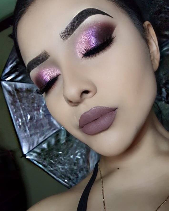 ABHcosmetics's tweet photo. Stunning 💜#BrowPowderDuo in Ash Brown, NORVINA Palette, Contour Cream Kit, and Grim #ABHLiquidLipstick @/cela_bel

#ABHxNorvina #AnastasiaBeverlyHills https://t.co/4KMo6VsfFM