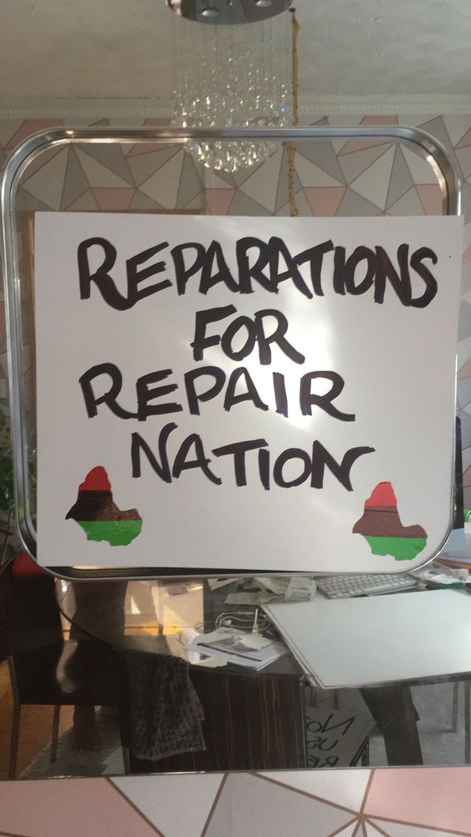 ReparationMarch's tweet photo. Delighted to have @AmeNNoiR & Queen Nyarai co host the evening Rally at #Windrush Square 1st Aug. Mix of speakers & diverse edutainment 6-9pm. Don't forget to join us from 9am when proceedings start with a rally b4 the march!
#ReparationsMarch2018
#Nothingaboutuswithoutus Pls RT https://t.co/EmchtyhGYY