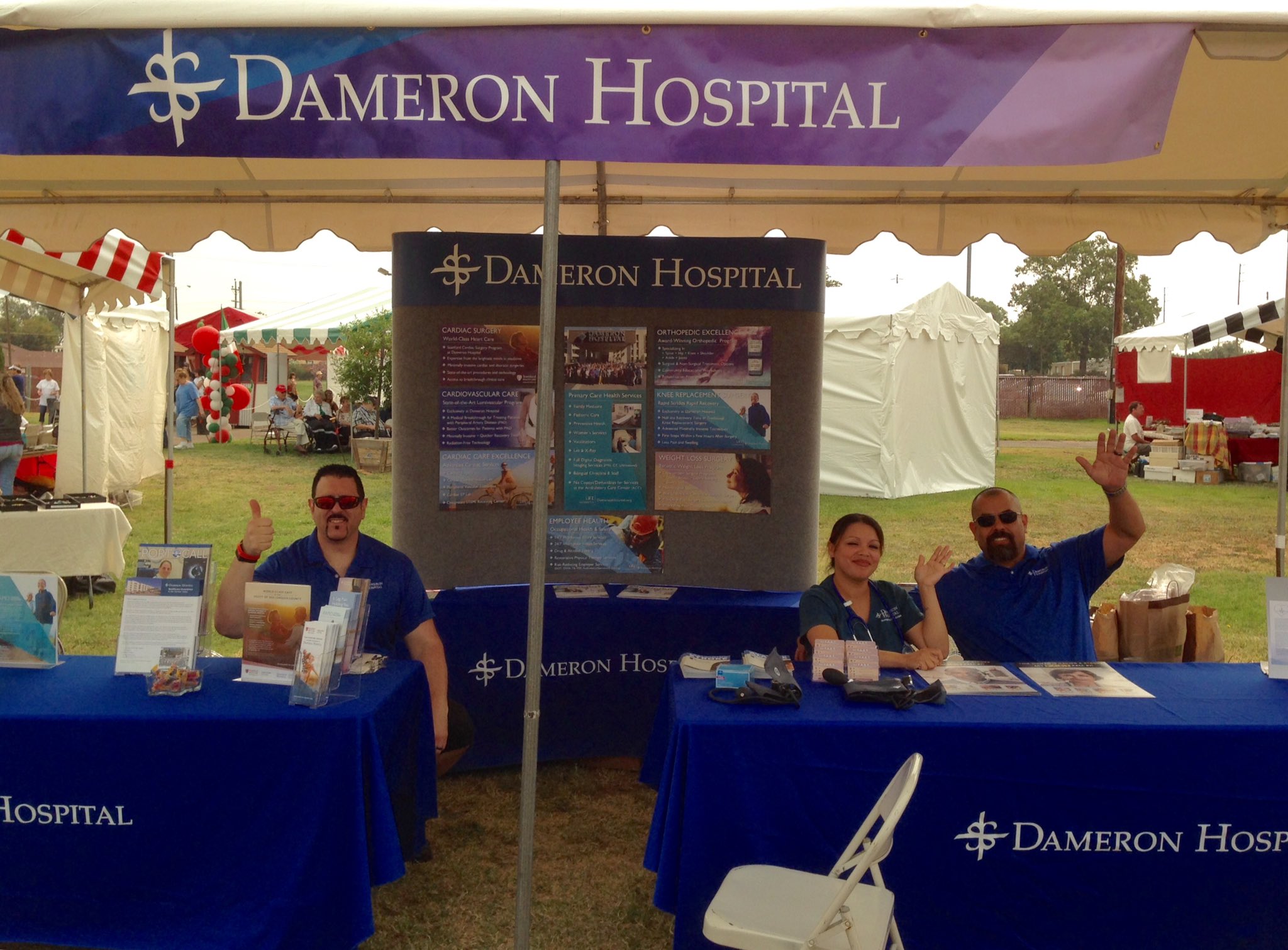Dameron Hospital On Twitter Come Visit Us At Festa Italiana At