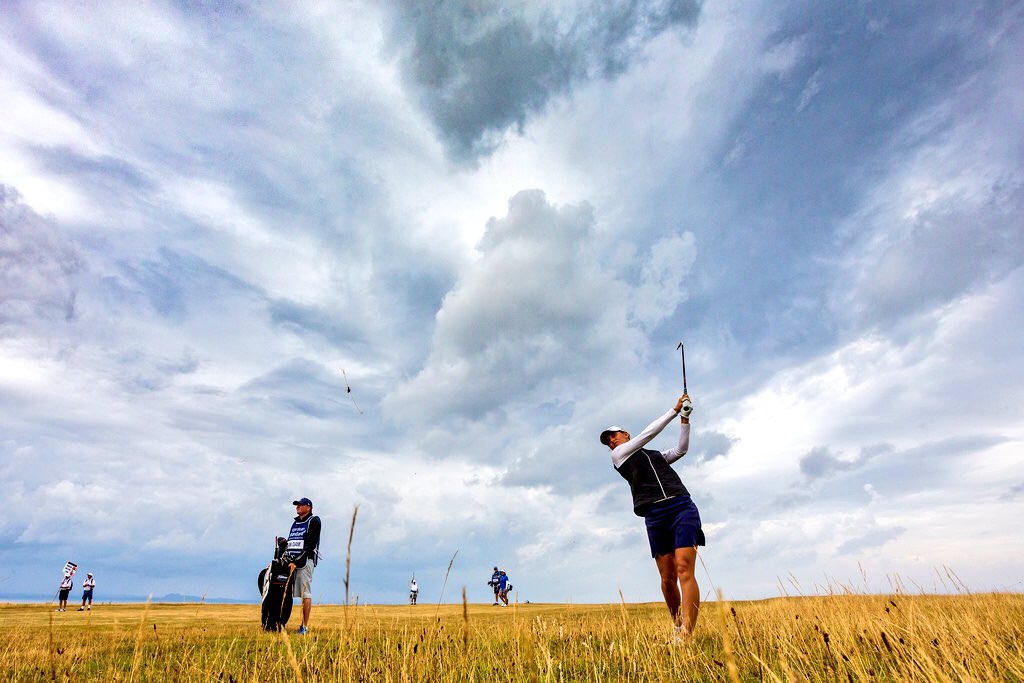 Annevandam's tweet photo. Happy with a good weekend @LadiesScottish finishing T17! Thank you for a great event once again!!
Off to the @RICOHWomensBrit now! https://t.co/g4JSl7ZzX0