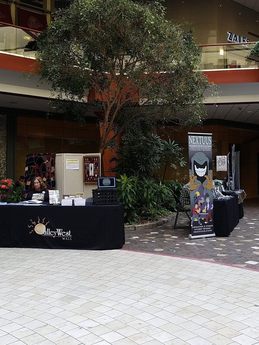 albeepd's tweet photo. Come by @ValleyWestMall for day two of the Indie Author Book Expo! https://t.co/OcRmNIRfh0