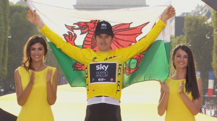 ITVWales's tweet photo. Dreams do come true... #TDF2018 https://t.co/RHgshRByef