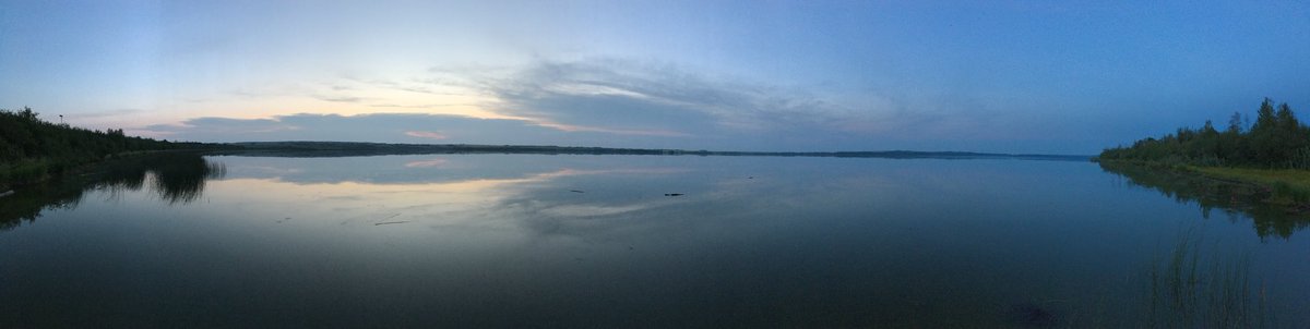 BigCountry931's tweet photo. If you’ve never taken in a sunset over the glass-smooth Saskatoon Lake, I highly recommend it. #ViewsFromThePeace
- Ken Elrick II https://t.co/jf78RfiMqD