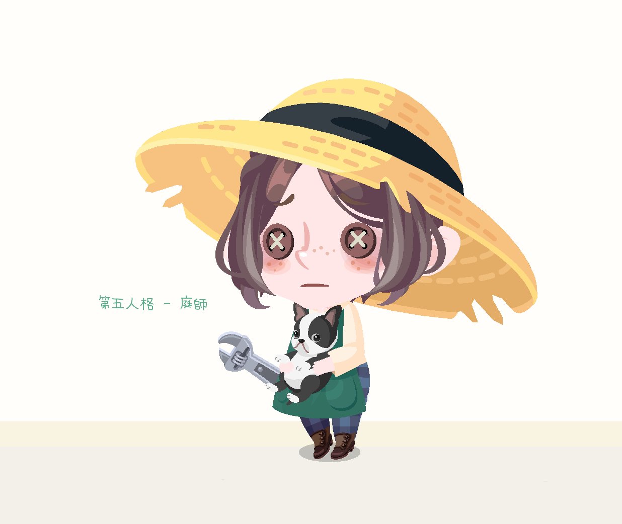 白 ポケコロ垢 Al Twitter ボタンの目持ってたからやりたかった第五人格コーデ 当時コララインコーデできると思って買った品 庭師が見事に服あったのよ 犬抱えてるけど色とか完璧でしょ 苦戦したのは暗号機 色々試してフリマで5000は使った 画像2枚目は板の陰に