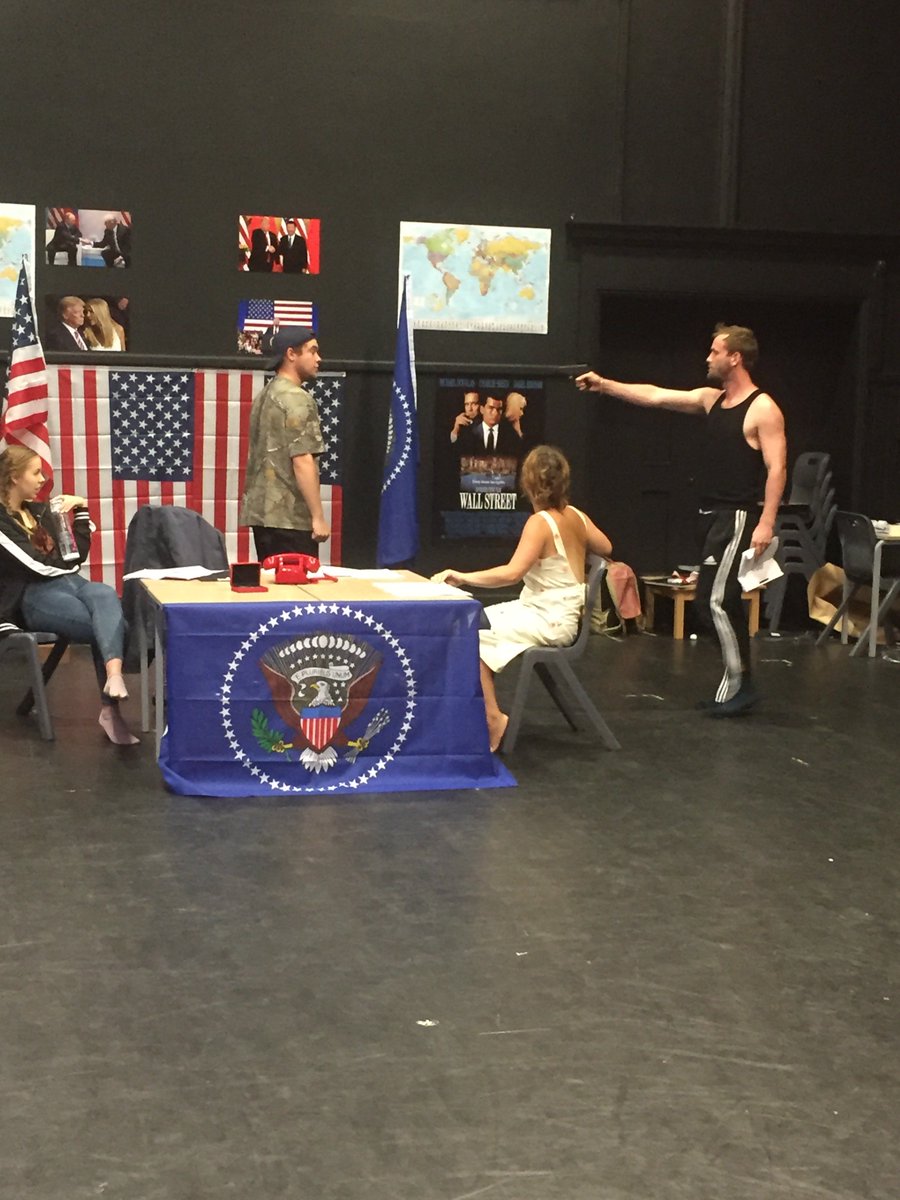 DoubleJeopardy8's tweet photo. @CamdenFringe @CamdenTheatres Rehearsals looking explosive as Double Jeopardy prepares for Thursday's opening! book tickets now: https://t.co/kQb8E4fHWA https://t.co/WkIpG2euT7
