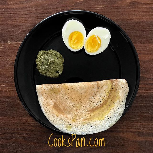 cookspan's tweet photo. When you have sunny Sunday morning you are delighted!! All you settle is for a simple soulful #breakfast to make it more satisfying. 
In my plate today, Dosa (South Indian lentil crepe), Boiled egg, Coriander and coconut chutney.

#cookspan #cookyourownf… https://t.co/VB4KiRl8EB https://t.co/BBSBudFI7y