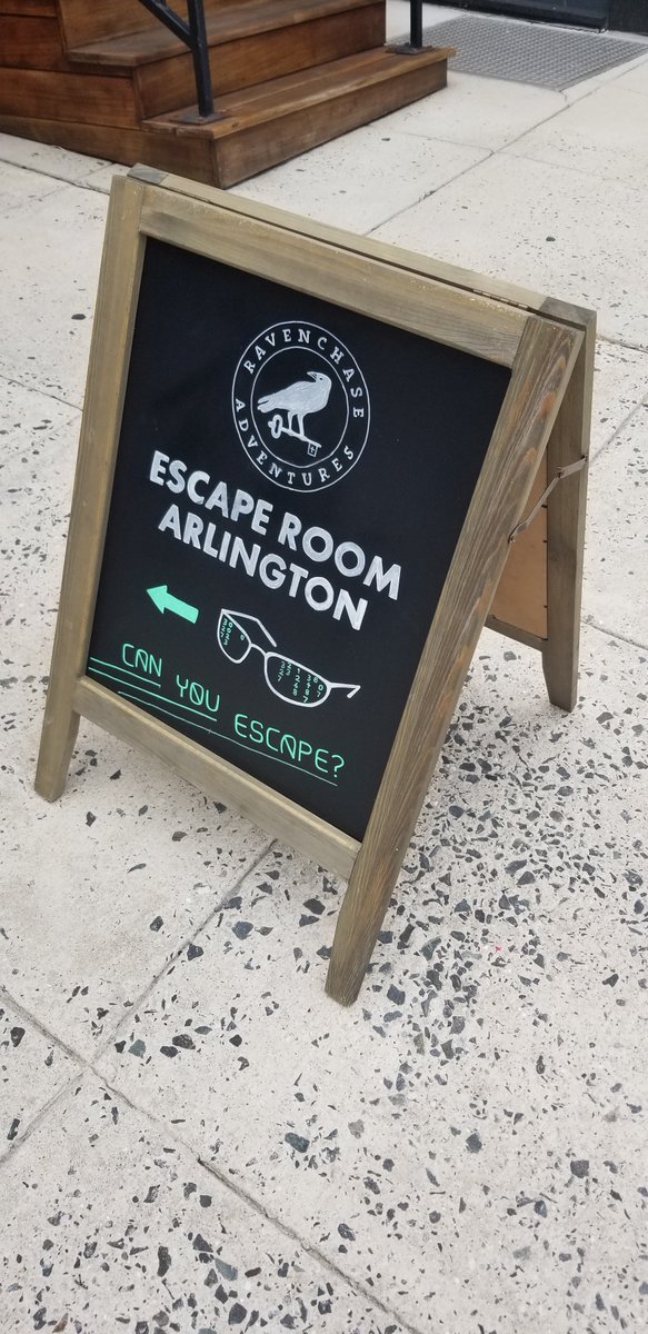 Well? Can you?

#escaperoom #arlingtonva #districtofcolumbia #ravenchase