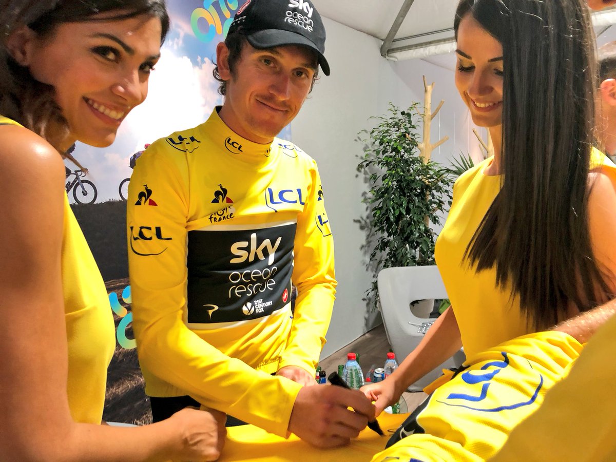 Tour de France™ (@letour) on Twitter photo RT to win this <a href="/MaillotjauneLCL/">Maillot Jaune LCL</a> signed by <a href="/GeraintThomas86/">Geraint Thomas</a> 💛
RT pour gagner le <a href="/MaillotjauneLCL/">Maillot Jaune LCL</a> signé par <a href="/GeraintThomas86/">Geraint Thomas</a> 💛
By <a href="/lecoqsportif/">le coq sportif</a> - <a href="/LCL/">LCL</a>
#TDF2018 RT to win this <a href="/MaillotjauneLCL/">Maillot Jaune LCL</a> signed by <a href="/GeraintThomas86/">Geraint Thomas</a> 💛
RT pour gagner le <a href="/MaillotjauneLCL/">Maillot Jaune LCL</a> signé par <a href="/GeraintThomas86/">Geraint Thomas</a> 💛
By <a href="/lecoqsportif/">le coq sportif</a> - <a href="/LCL/">LCL</a>
#TDF2018