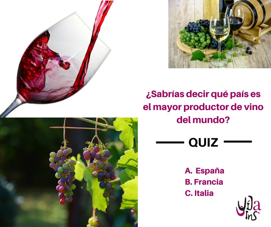VilaVinsIbiza's tweet photo. ¿Sabrías decir qué país es el mayor productor de vino del mundo?
#eivissa #vino #wine #winelovers #wineporn #vins #winetasting #tasting #alcohol #drinkslovers https://t.co/OpUNtPinSo