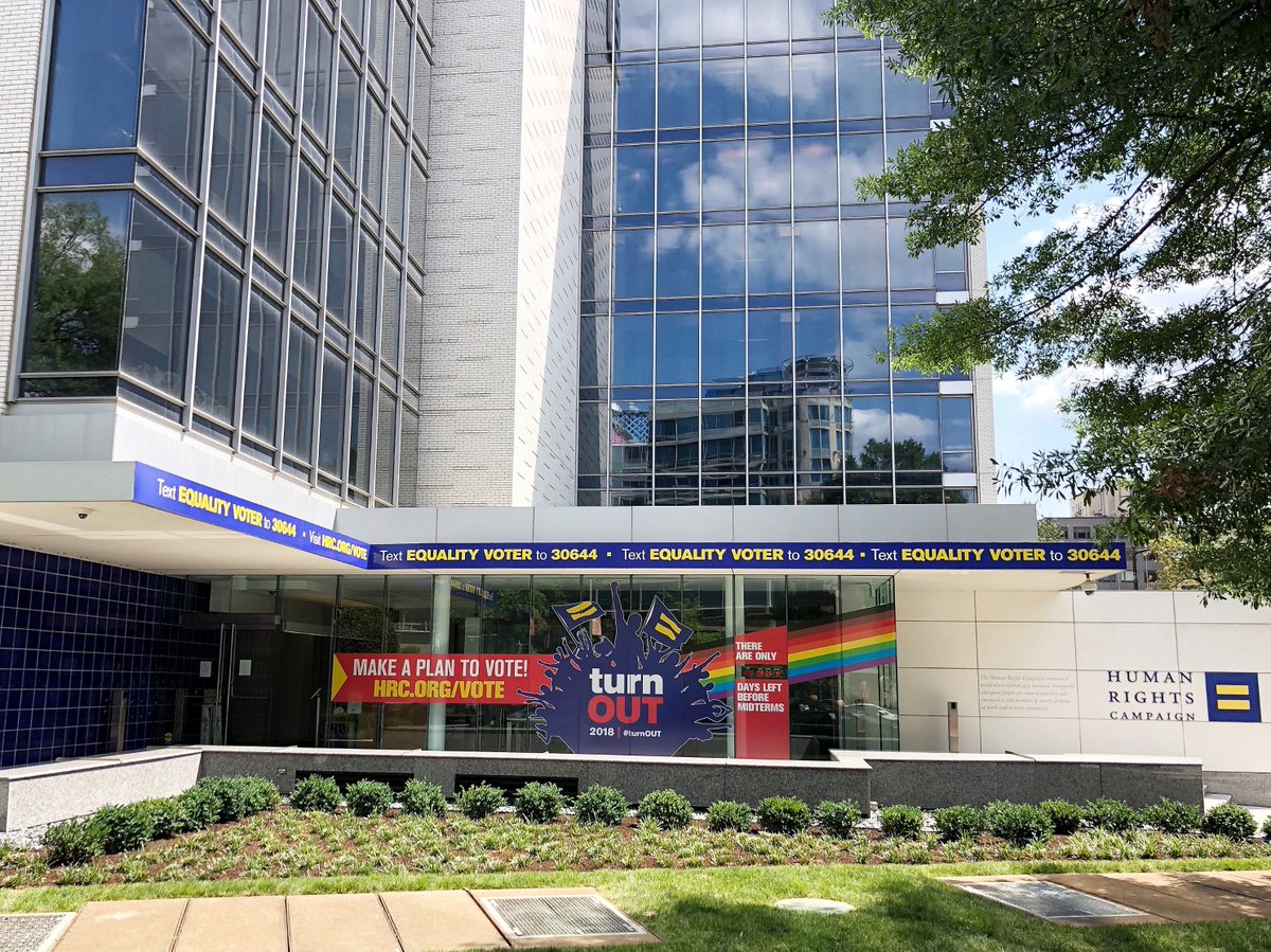 HRC's election countdown clock.