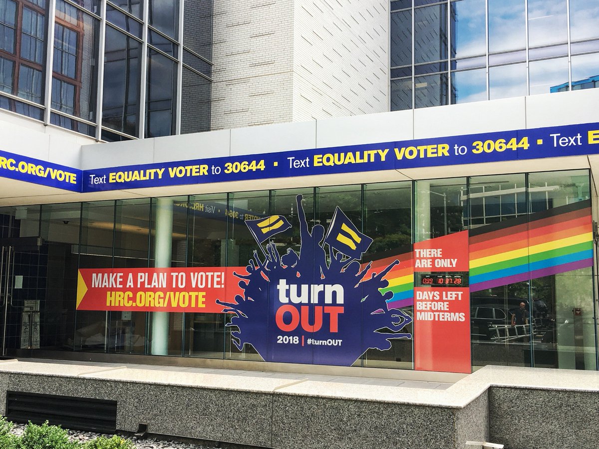 HRC's election countdown clock.