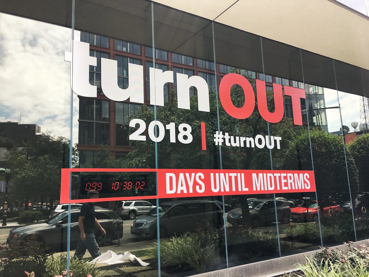 HRC's election countdown clock.