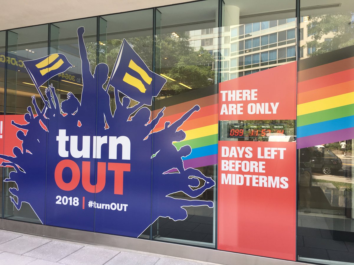 HRC's election countdown clock.