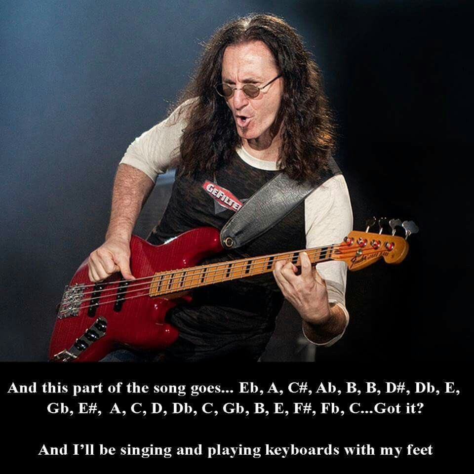 Happy 65th Birthday, Geddy Lee!!!   